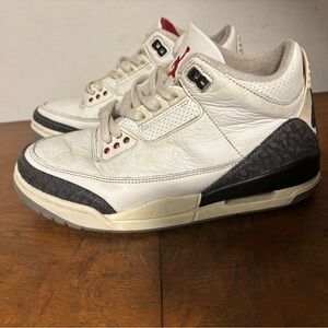 Jordan 3 White Cement Sneakers Size 6